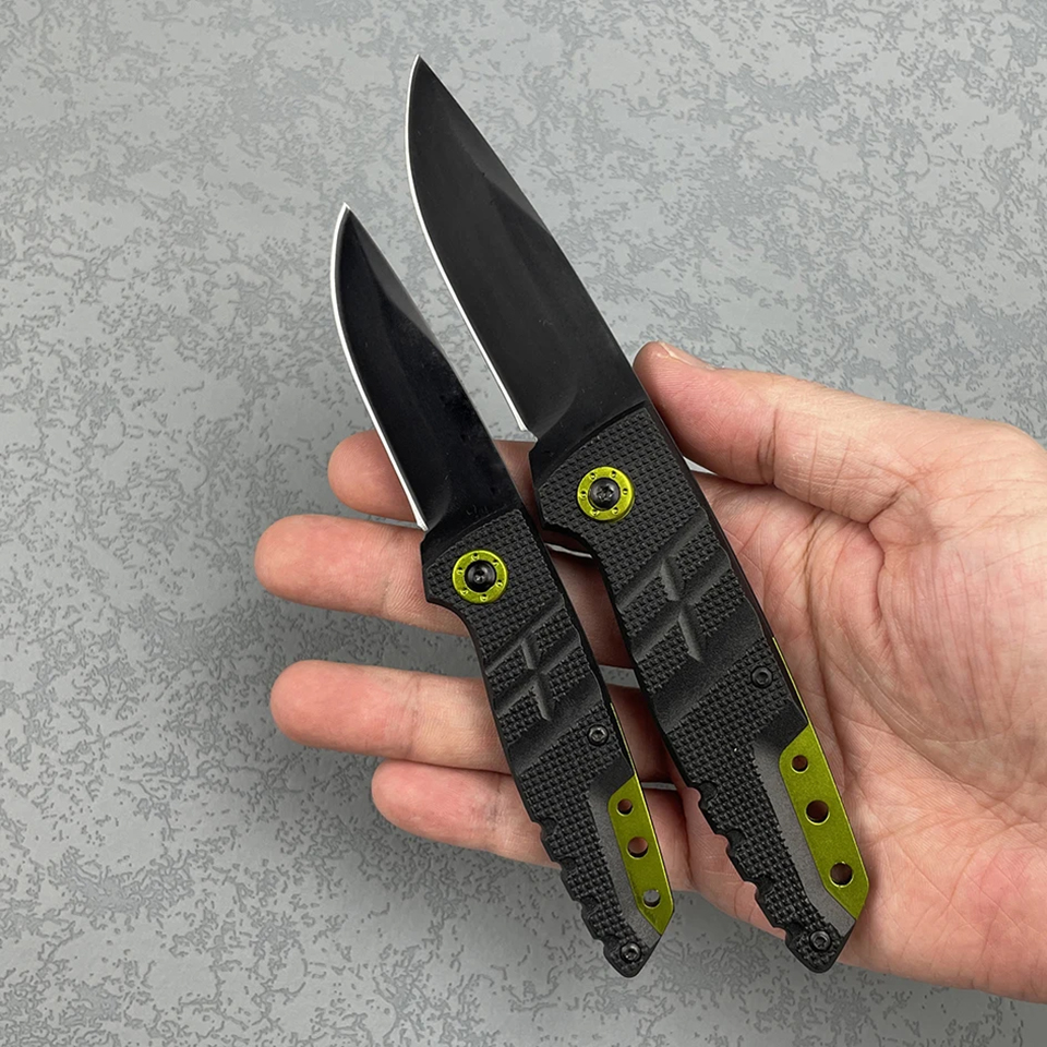 Hunting Outdoor Edge Knives - Fixed Blade Knife 420 Blade Nylon