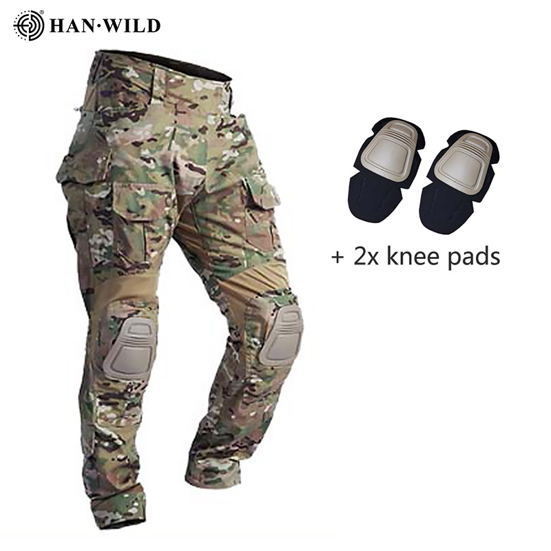Wildman Hunting & Outdoor Reviews - Airsoft Tactical Pants Camo G3 Combat