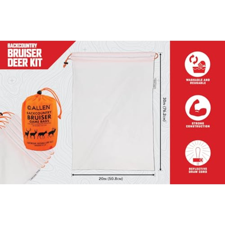 Backcountry Quarter Bag - Reus - Game Bag Meat Hunting recension och pris