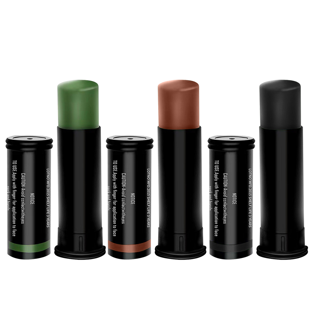 3pcs Outdoor Woodland Camoufla - Camo Face Paint recension och pris