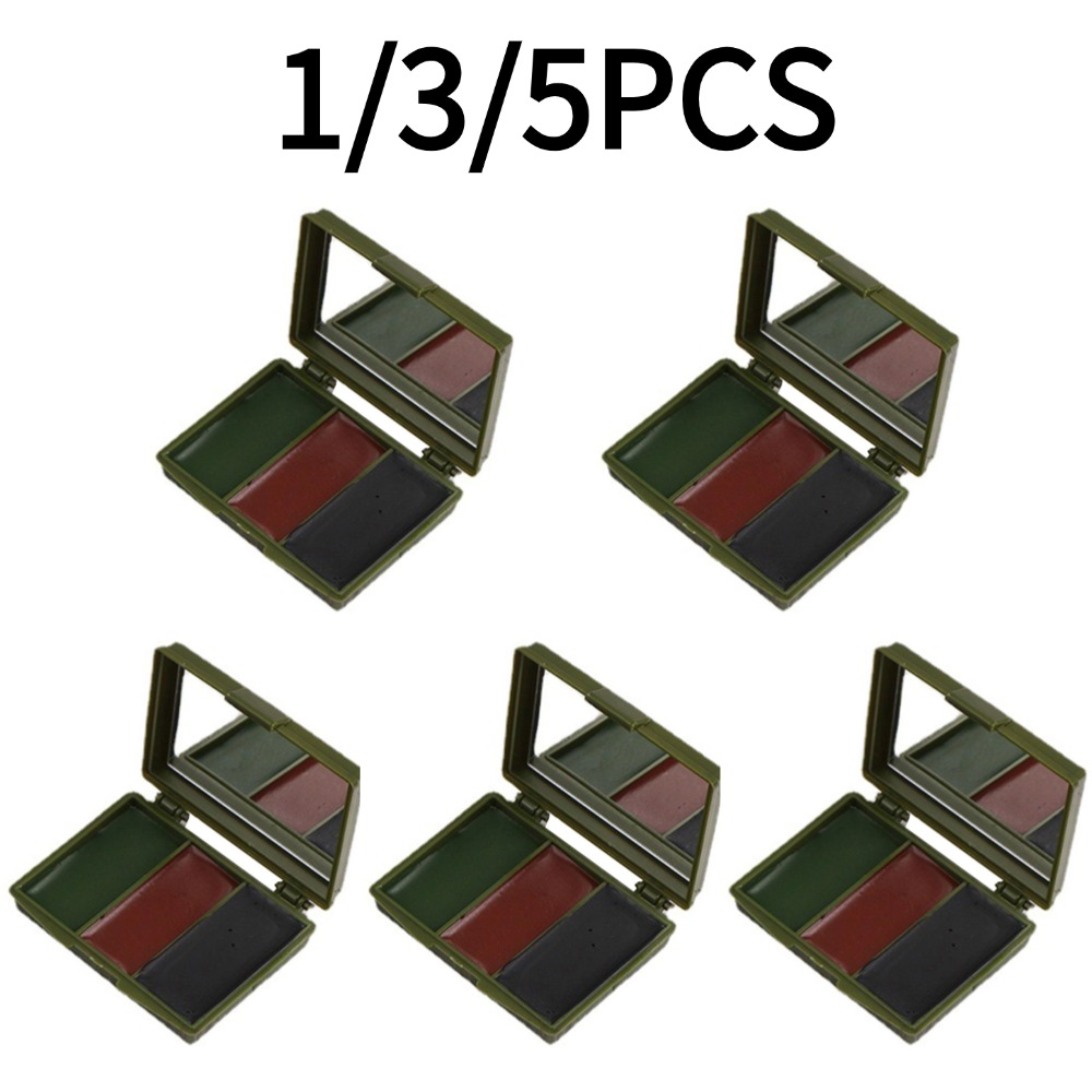 1/3/5PCS Portable Camouflage F - Camo Face Paint recension och pris