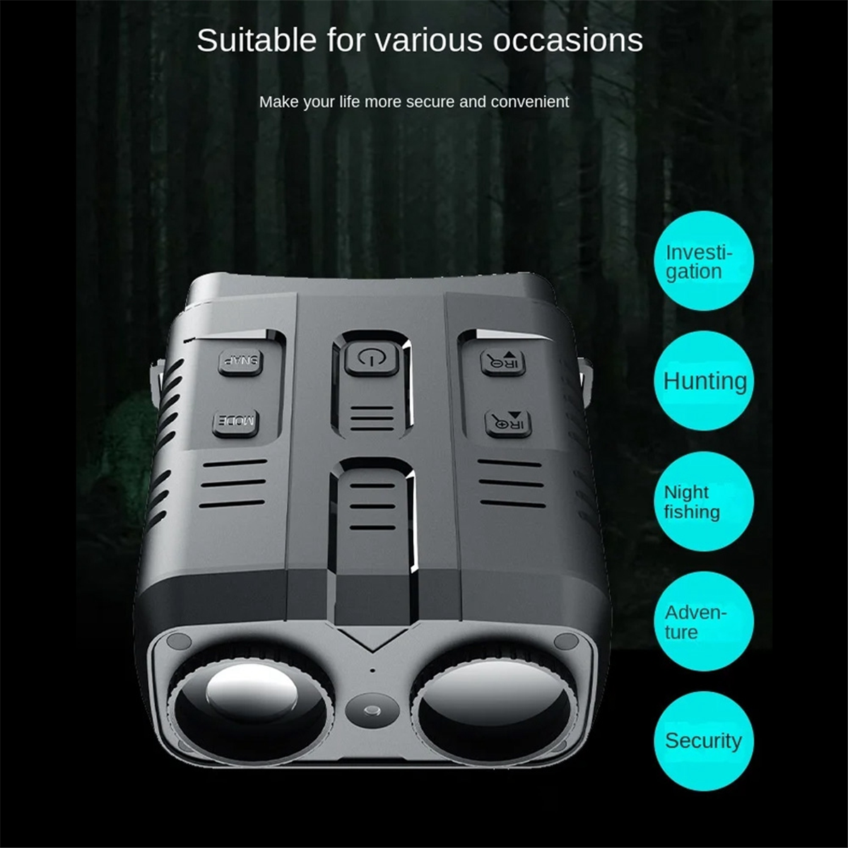 R19 Digital Night Vision Binoc - Outdoor Hunting Digital Night Vision recension och pris