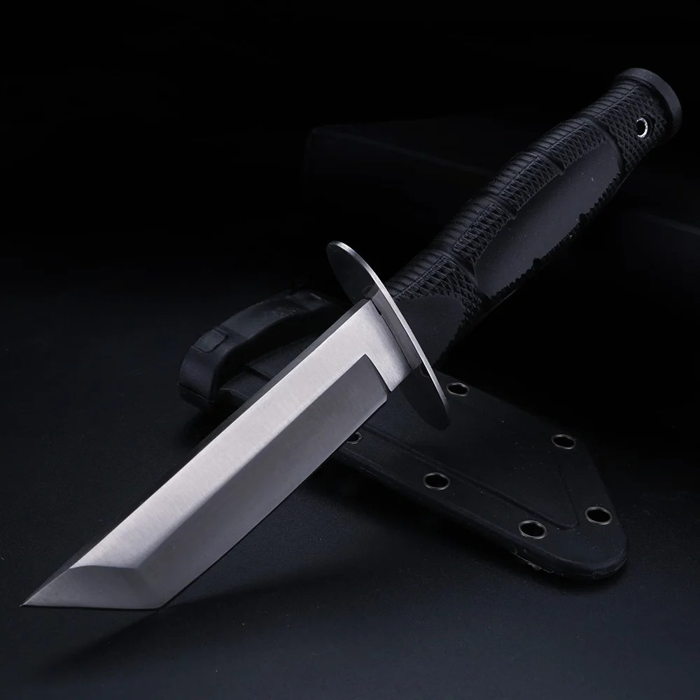 Black Handle Outdoor Straight  - Hunting Outdoor Edge Knives recension och pris