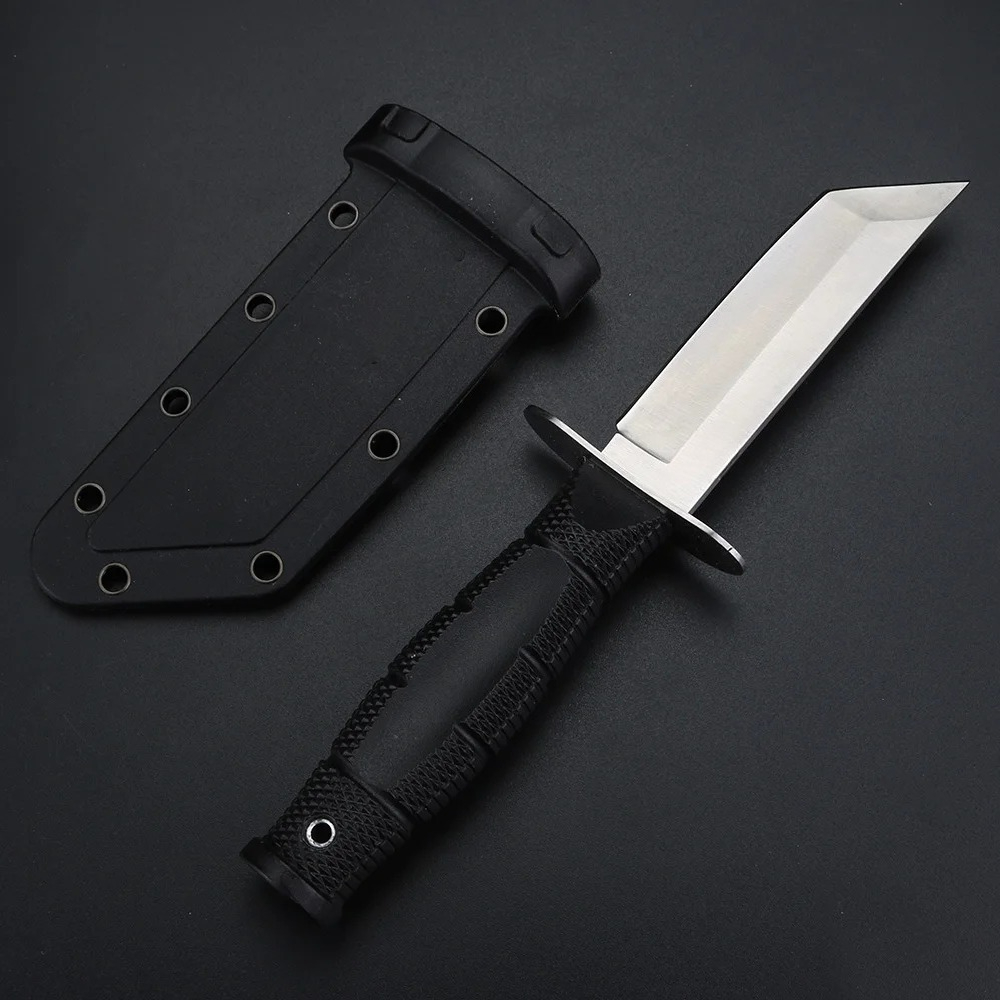 Black Handle Outdoor Straight  - Hunting Outdoor Edge Knives recension och pris