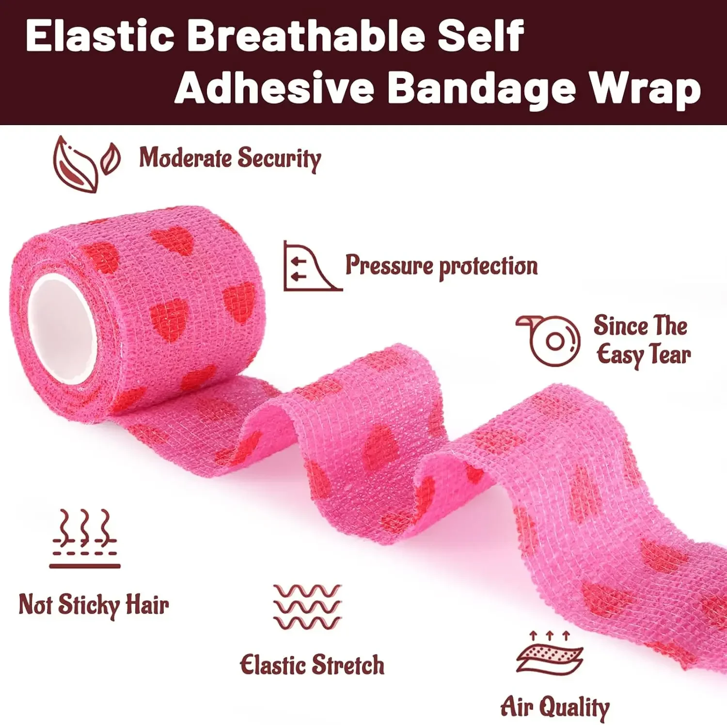 Elastic Wrap Tape Army Adhesiv - Hunting Outdoor Tattoos recension och pris