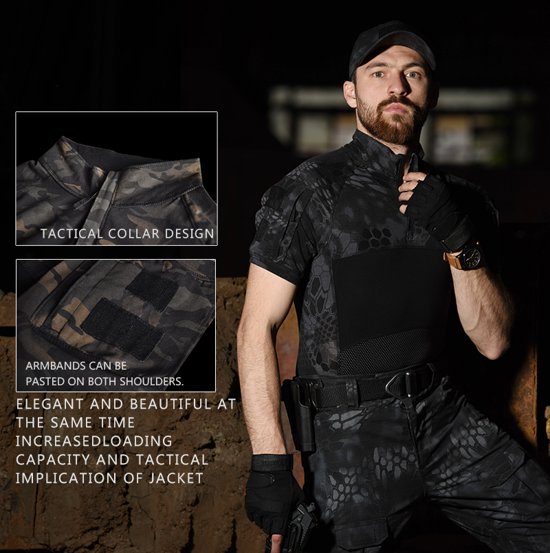 Men Combat Shirts Airsoft Tact - Wildman Hunting & Outdoor Reviews recension och pris