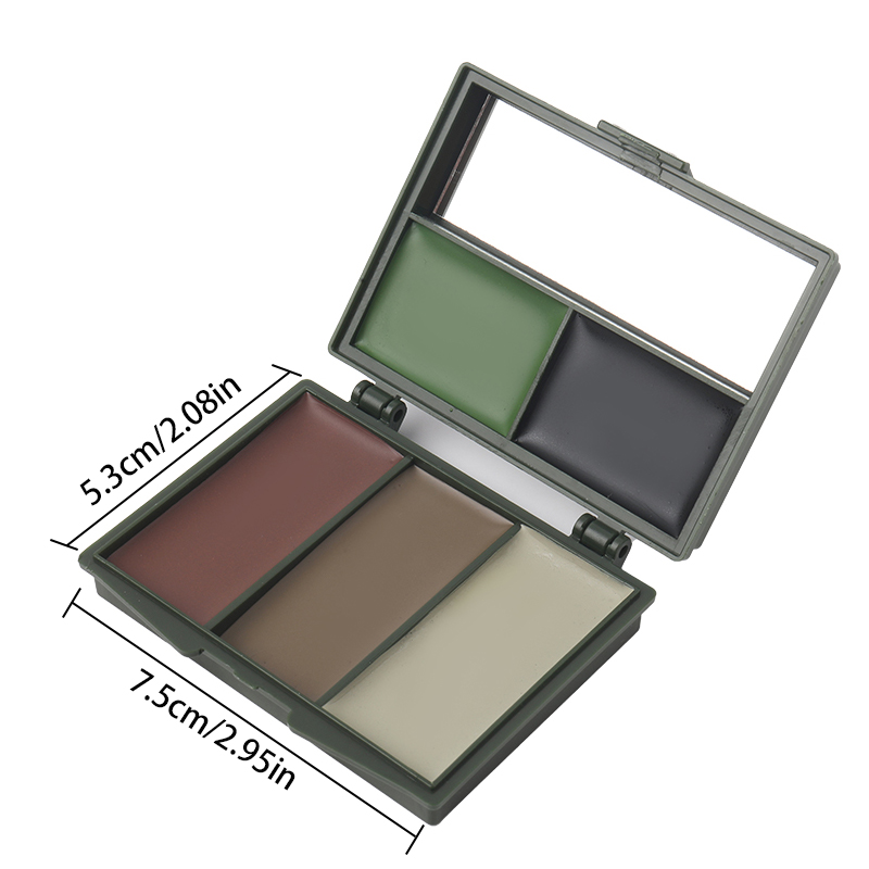 5-Color Camouflage, Face Paint - Camo Face Paint recension och pris