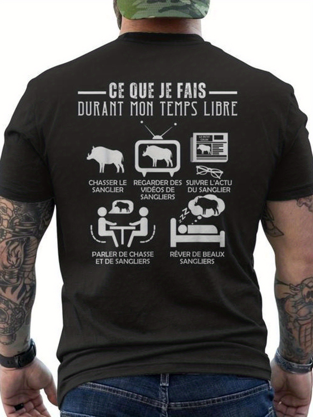 Men'S Casual Hunting Tee Featu - Hunting Outdoor Shop recension och pris