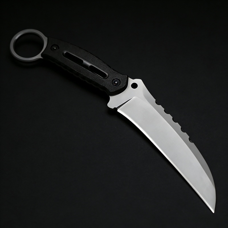 Stainless Steel Fixed Blade Kn - Hunting Outdoor Edge Knives recension och pris