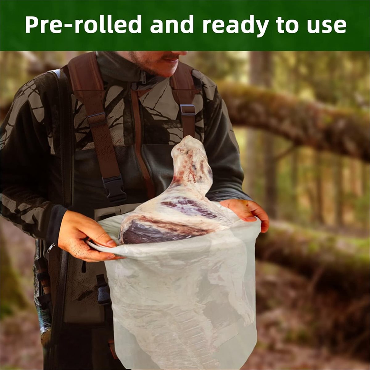 BAAQ Game Bags Hunting Meat Ba - Game Bag Meat Hunting recension och pris