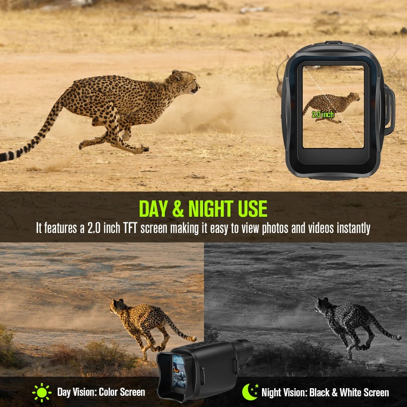 【Professional Grade】TX Monocul - Outdoor Hunting Digital Night Vision recension och pris