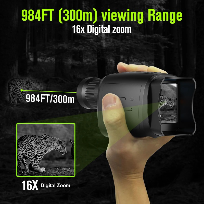【Professional Grade】TX Monocul - Outdoor Hunting Digital Night Vision recension och pris