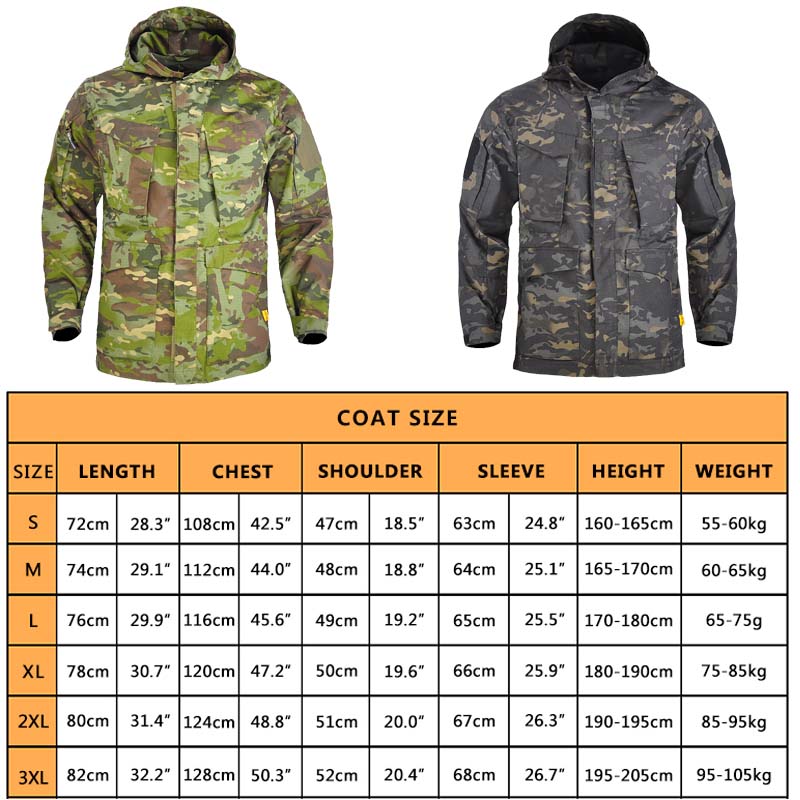 Men Outdoor Tactic Jacket+G3 P - Wildman Hunting & Outdoor Reviews recension och pris