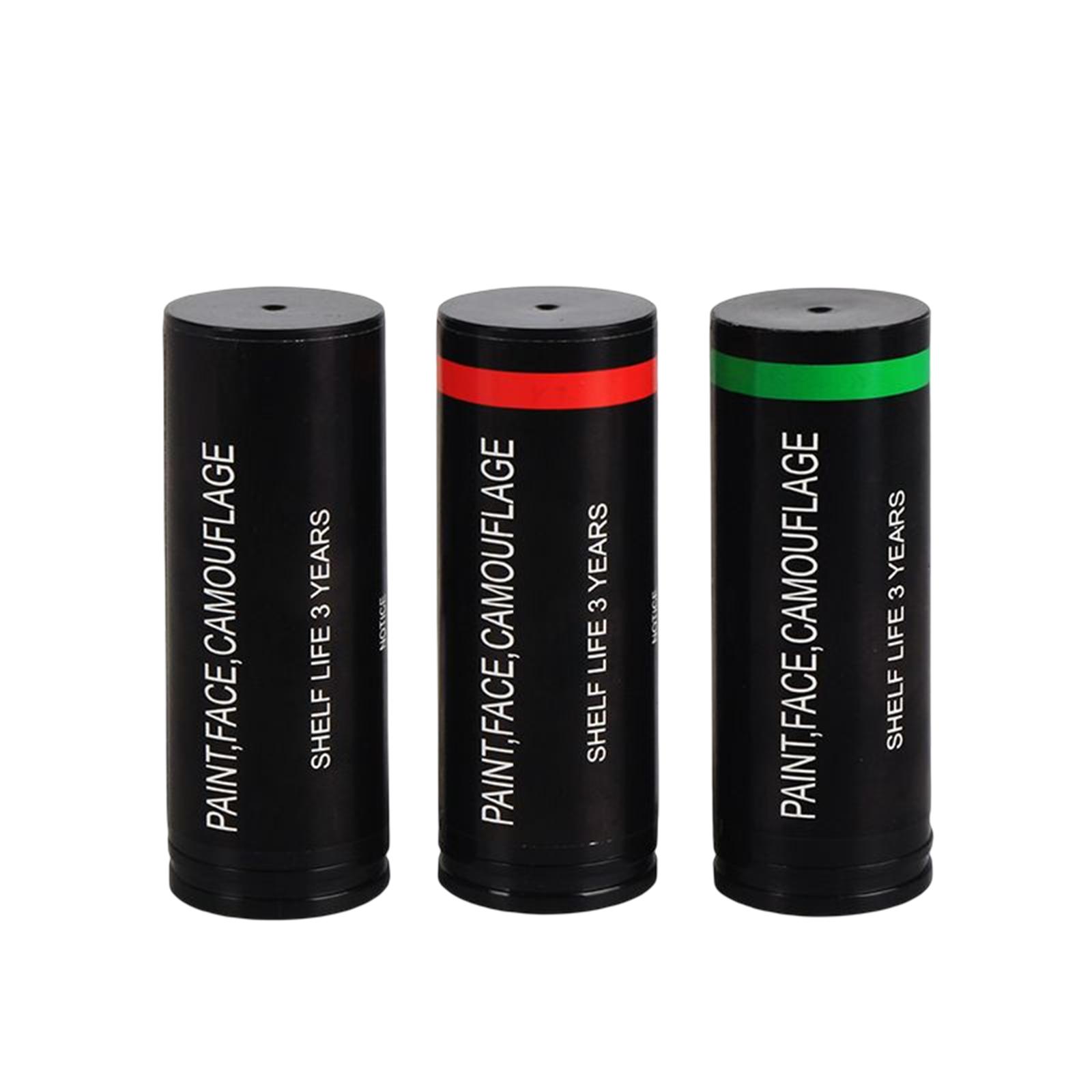 3x Red Black Camo Face , Body  - Camo Face Paint recension och pris
