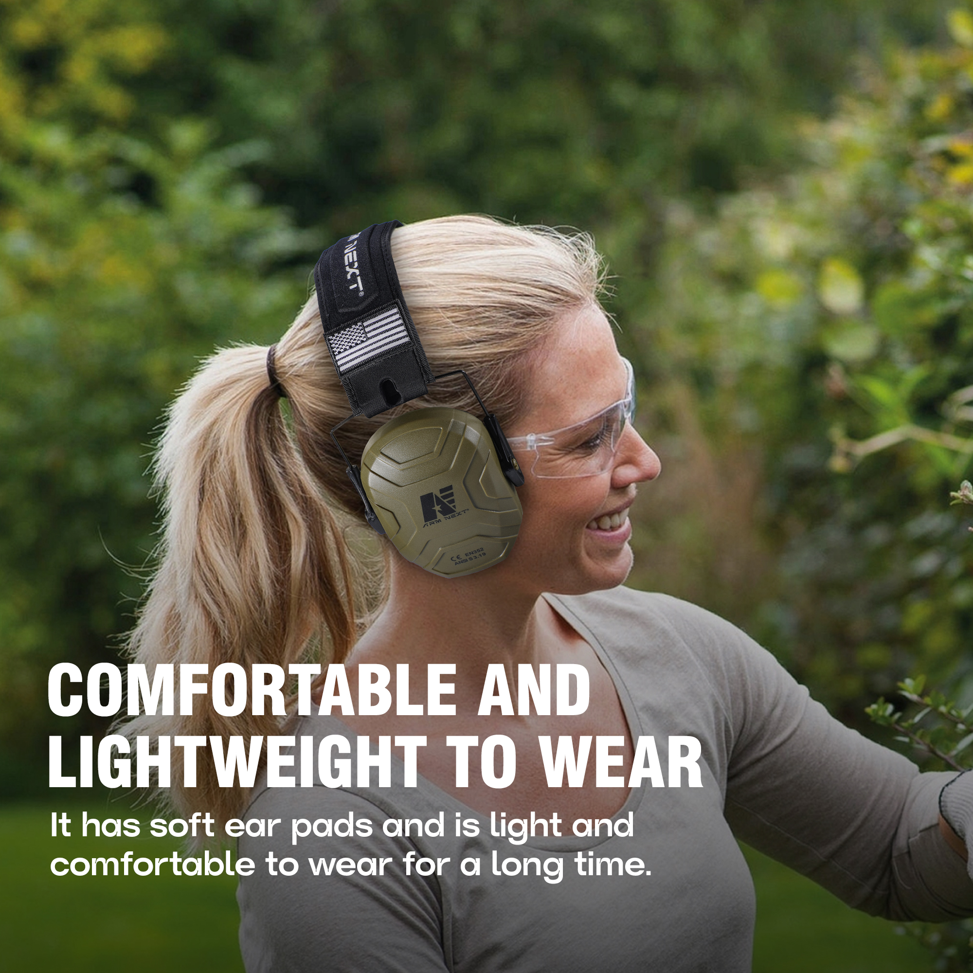 Foldable 26dB Professional Noi - Shooting Ear Muff recension och pris