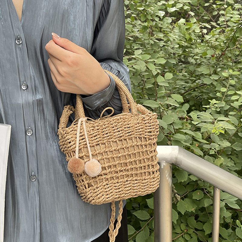 Grass Woven Rattan Storage Bas - Bow Stringer Tool recension och pris