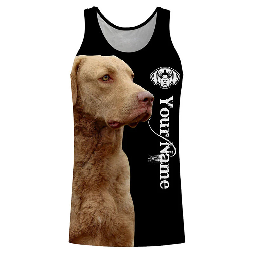 Personalized Dog Lover Tank To - Outdoor Hunting Dog Names recension och pris