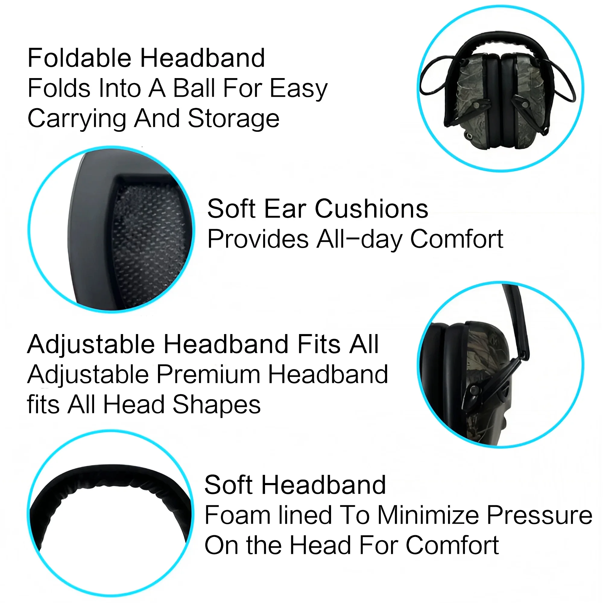 Outdoor Tactical Electronic Sh - Shooting Ear Muff recension och pris