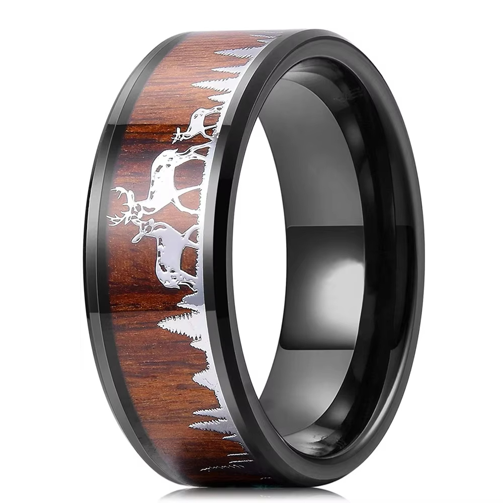 Fashion 8mm Koa Wood Inlay Dee - Wildman Hunting & Outdoor Reviews recension och pris