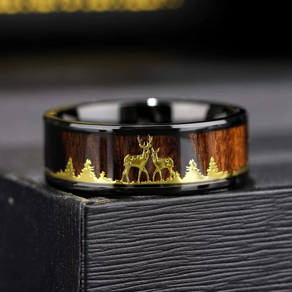 Fashion 8mm Koa Wood Inlay Dee - Wildman Hunting & Outdoor Reviews recension och pris